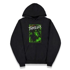 NEW HOT TOPIC MICHAEL JACKSON THRILLER NEON HOODIE